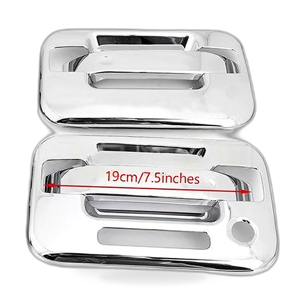 Door Handle Cover Trim Outer Bowl Chrome Suitable for Ford F-150 Raptor - ZT2