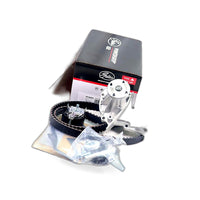 Timing Belt Kit with Water Pump Suitable for Ford Fiesta Focus C-Max 1.4L 1.6L - BD1