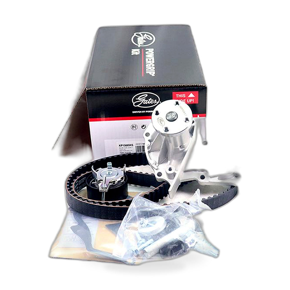 Timing Belt Kit with Water Pump Suitable for Ford Fiesta Focus C-Max 1.4L 1.6L - ZT2
