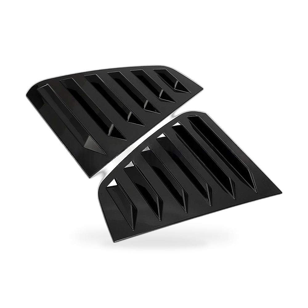 Rear Window Louver Suitable for VW Golf 6 Golf 7 Matte Black Side Triangle Trim - ZT3