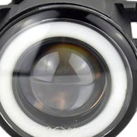 LED Angel Eye Projector Fog Light Suitable for Ford Edge 2015-2018 Yellow White - XQ1