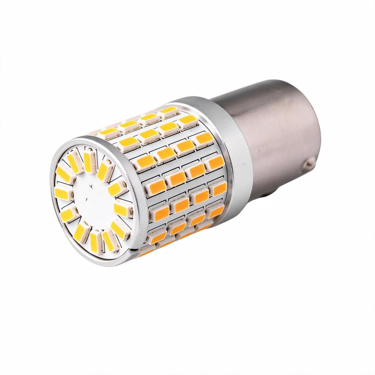 PY21W 1156 Amber LED Turn Signal Globes Suitable for Universal Vehicles 12V - BD1