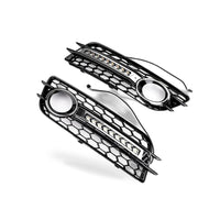 LED Flow Daytime Running Light Yellow Turn Signal Mesh Fog Light Frame for 09-11 - BD1