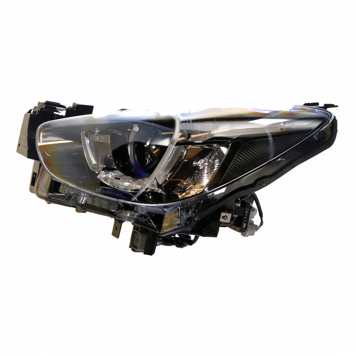 LED Manual Adjust Headlight Assembly Suitable for Mazda 2 DJ 2014-2019 Right - BD2