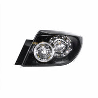 Black LED Tail Lamp Right Side Suitable for Mazda 3 BK SP23 MPS Hatch 2004-2009 - BD2