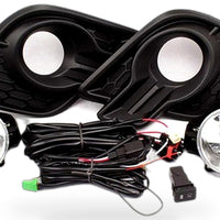 4-Eye LED Daytime Running Light Fog Light Frame Suitable for Toyota Hilux Revo - XQ1