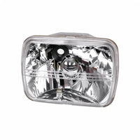 7x5 inch Square LED Headlight Assembly H4 Suitable for Jeep Wrangler Cherokee XJ - BD1