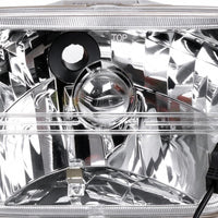 7x5 inch Square LED Headlight Assembly H4 Suitable for Jeep Wrangler Cherokee XJ - XQ1