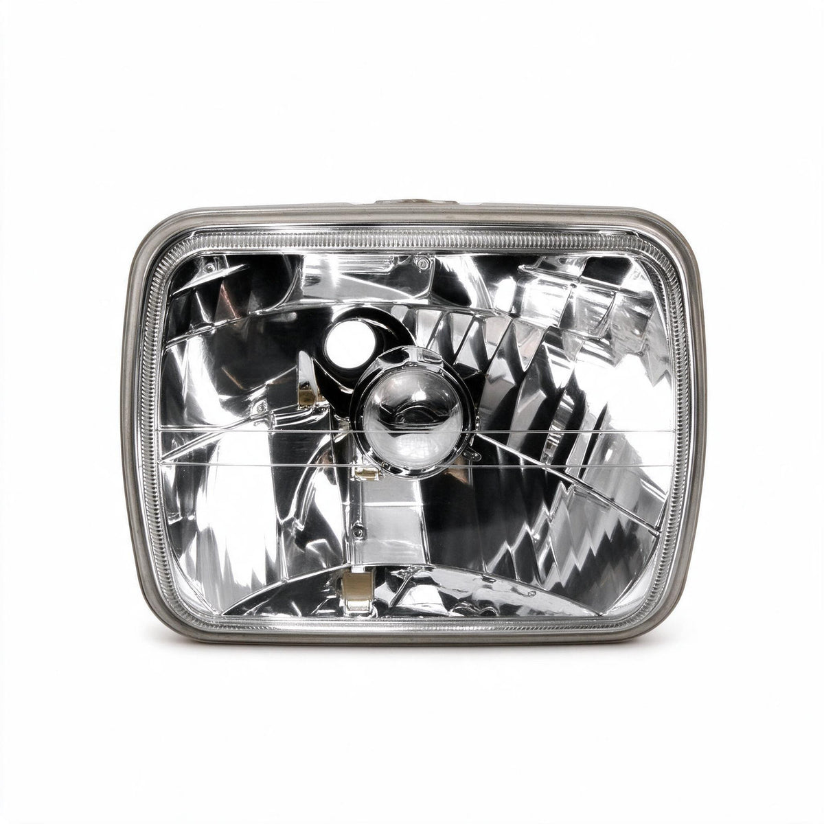 7x5 Inch Square Head Light Glass Lens Set Suitable for Jeep CJ5 CJ7 Wrangler - ZT2
