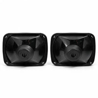 7" Square Head Lamp Set with H4 LED Globes Suitable for Jeep Wrangler CJ Ford - ZT2