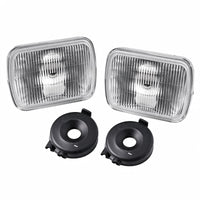 7 Inch Round Semi Sealed Head Light Set Suitable for Chevrolet C10 Ford F-100 - BD1