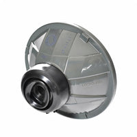 7 Inch Round Head Lamp Diamond Look Set Suitable for Jeep Wrangler CJ Hummer - BD2