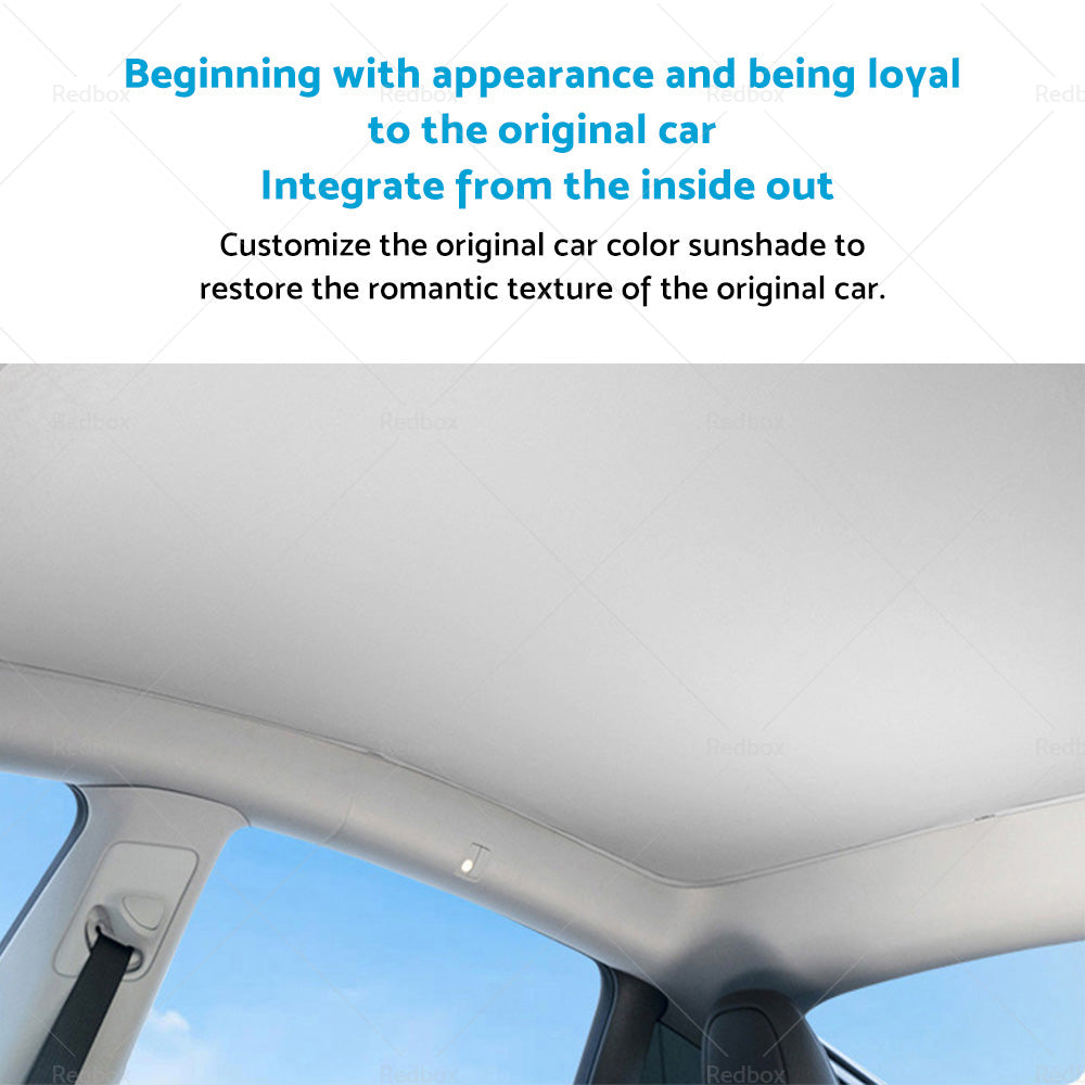 {{ For Tesla Model Y Glass Sun Roof Shade Sunroof Window UV Film Blind Sunshade Mesh }} - Buy Car Parts Online at {{ Kaka Auto Parts }}.