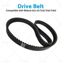 {{ Drive Belt Suitablefor Bobcat Main Hydraulic Pump EPDM 653 751 S130 S150 6667322 }} - Buy Car Parts Online at {{ Kaka Auto Parts }}.