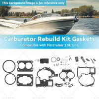 {{ 302-804844002 Carburetor Rebuild Kit Gaskets Suitable for Mercruiser 3. 0L 5. 0L }} - Buy Car Parts Online at {{ Kaka Auto Parts }}.