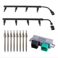 Glow Plug Kit Suitable For Ford F250 F350 F450 F550 Excursion 6.0L Diesel 03¡§C10