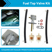 {{ 5 16'' Fuel Valve Switch Petcock For Kawasaki VN1500 KL650 Bayou300 Suzuki DR200 }} - Buy Car Parts Online at {{ Kaka Auto Parts }}.