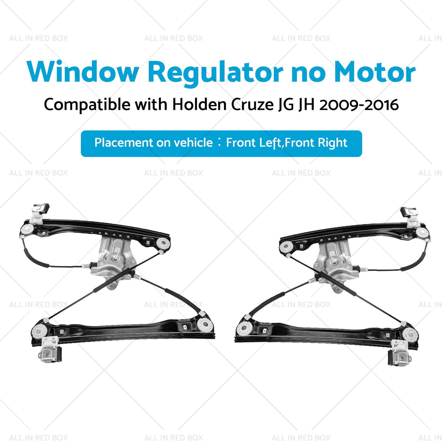 {{ Window Regulator Front LHRH Suitable For Holden Cruze JG JH 2009-2016 no Motor }} - Buy Car Parts Online at {{ Kaka Auto Parts }}.