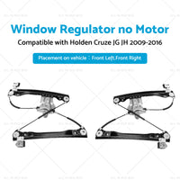 {{ Window Regulator Front LHRH Suitable For Holden Cruze JG JH 2009-2016 no Motor }} - Buy Car Parts Online at {{ Kaka Auto Parts }}.