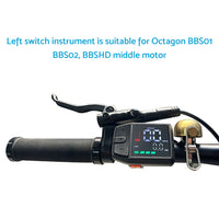 High Quality LCD Instrument Suitable For Bafang BBS01 Center Motor Color Display