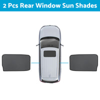 Front & Rear Window Magnetic Sun Shade Mesh Suitable For GWM UTE Cannon 2021-2024