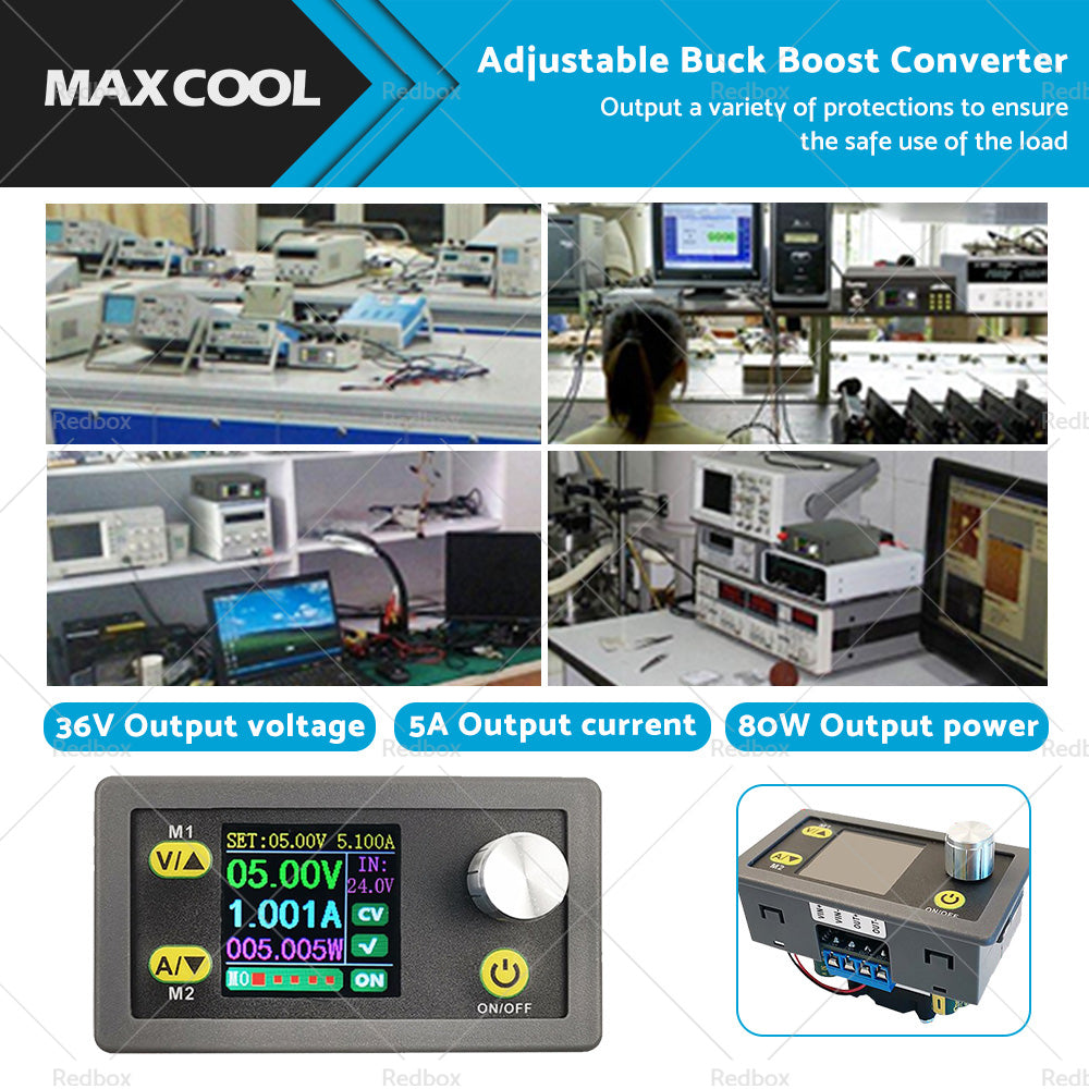{{ DC 36V 5A 80W Adjustable Regulated Power Supply Buck Boost Converter DC CNC AU }} - Buy Car Parts Online at {{ Kaka Auto Parts }}.