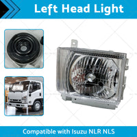 {{ LH Head Light Lamp Suitable for Isuzu NLR NLS NNR NPR NPS Truck 08-On }} - Buy Car Parts Online at {{ Kaka Auto Parts }}.
