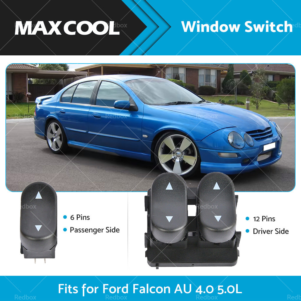 {{ Set of DoubleSingle Button Power Window Switches For Ford Falcon AU 1998-2002 }} - Buy Car Parts Online at {{ Kaka Auto Parts }}.