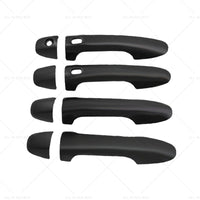 {{ Black Mirror Covers  Door Handles Kit Suitable for Toyota Hilux 2015 - 2023 }} - Buy Car Parts Online at {{ Kaka Auto Parts }}.