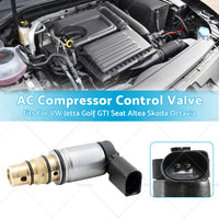 {{ AC Compressor Control Valve For Audi VW Jetta GOLF GTI 1K0820803S PXE16 PXE14 }} - Buy Car Parts Online at {{ Kaka Auto Parts }}.
