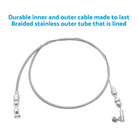 36inch Braided Stainless Steel Throttle Cable Suitable For Ford Chevy GM Holden Models 2000-2025