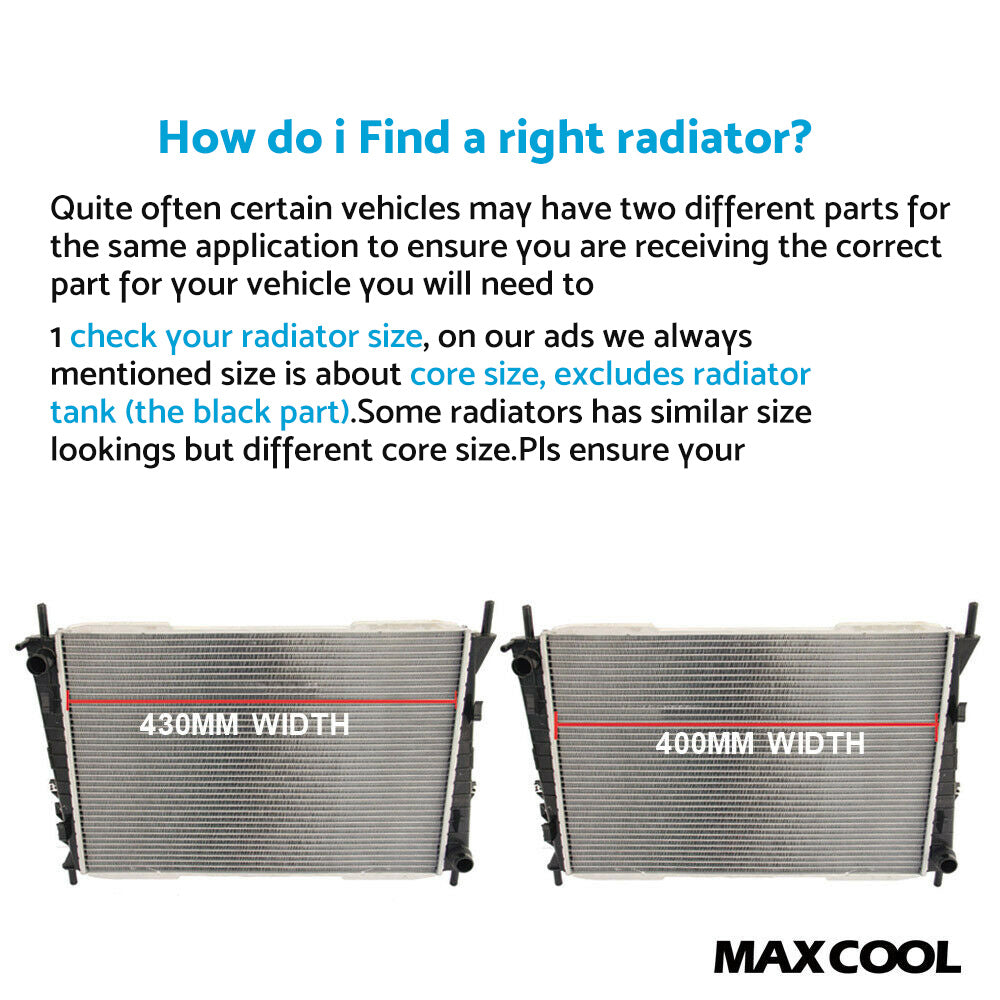 Radiator Suitable For Toyota Lexcen 1991-1997 / Holden Commodore VP VR VS V6 1991-2000