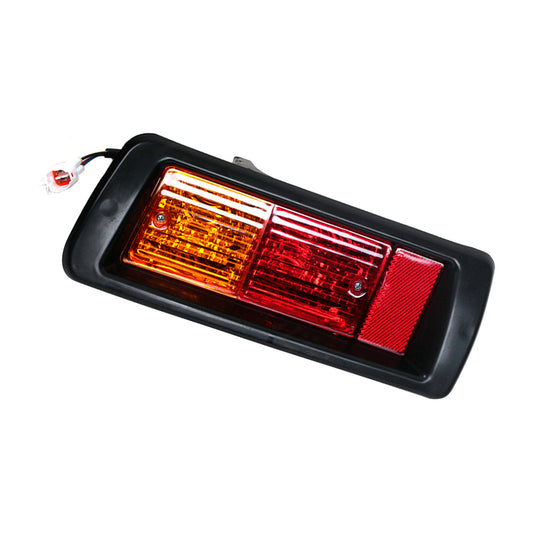 2x Rear Bumper Reflector Lamps Suitable For Toyota Land Cruiser Prado J90 / J95 LR