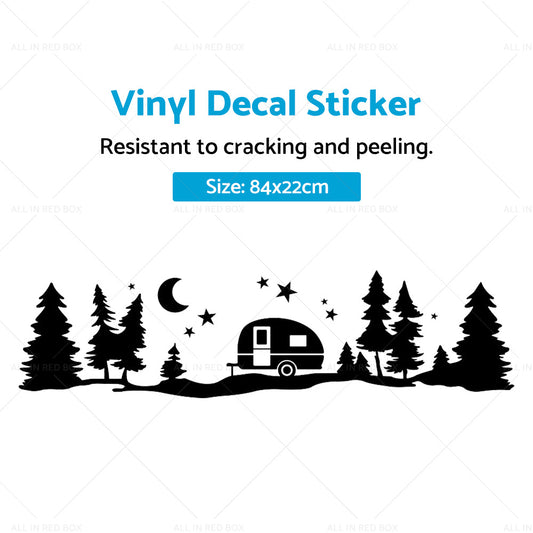 Mountains Adventure Vinyl Decal Sticker Suitable ForCamper Van Motorhome Caravan