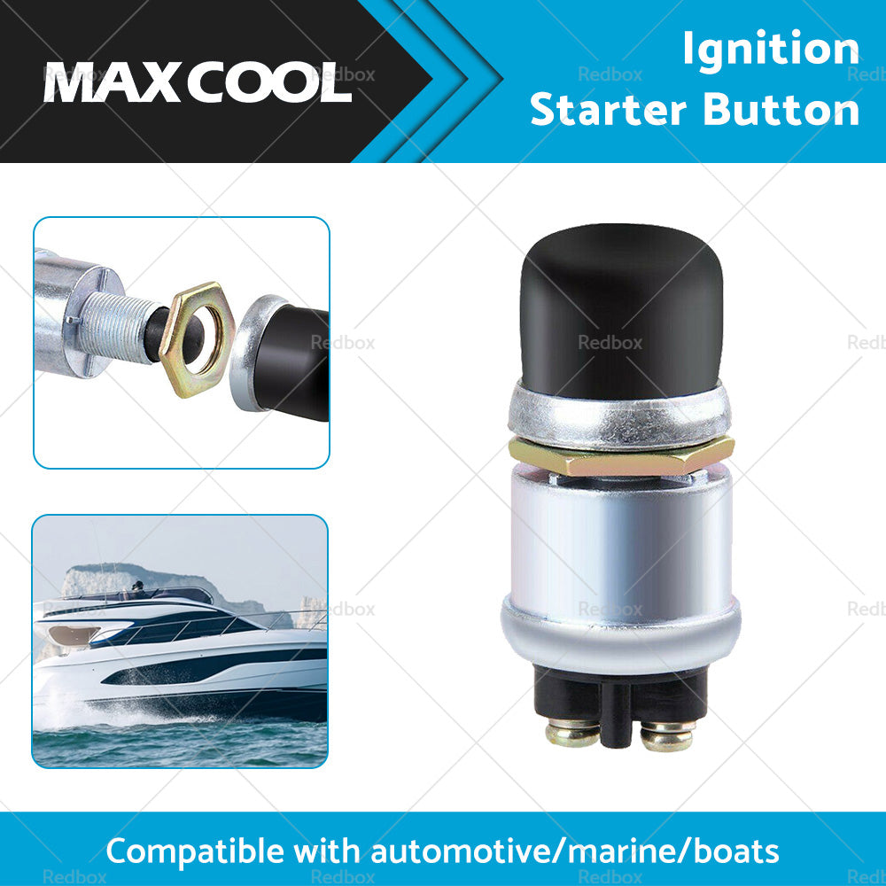 {{ 12V Car Switch Push Button Ignition Track Engine Start Starter Heavy Duty }} - Buy Car Parts Online at {{ Kaka Auto Parts }}.