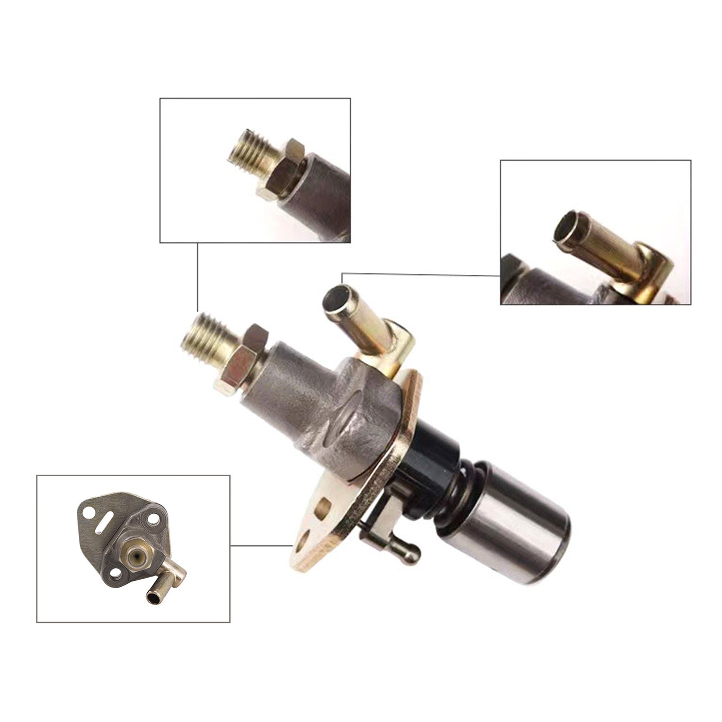 Diesel Fuel Injector Pump 714970-51101 Suitable For Yanmar L100 / 186F / 186FA