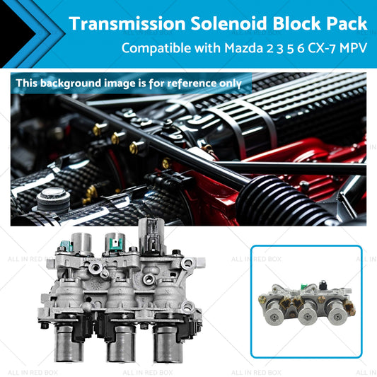 {{ 4F27-E Transmission Solenoid Block Pack Suitable For Mazda 2 3 5 6 CX-7 MPV }} - Buy Car Parts Online at {{ Kaka Auto Parts }}.