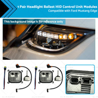 {{ 1 Pair Headlight Ballast HID Control Unit Modules Suitable for Ford Mustang Edge }} - Buy Car Parts Online at {{ Kaka Auto Parts }}.