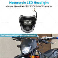{{ Motorcycle LED Headlight Suitable For XCF SXF EXC KTM XCW 250 300 350 450 500 }} - Buy Car Parts Online at {{ Kaka Auto Parts }}.
