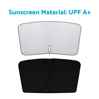 {{ 6 Layer WindScreen Sun Shade Suitable for Tesla Model Y 2020-2024 UV Protection }} - Buy Car Parts Online at {{ Kaka Auto Parts }}.
