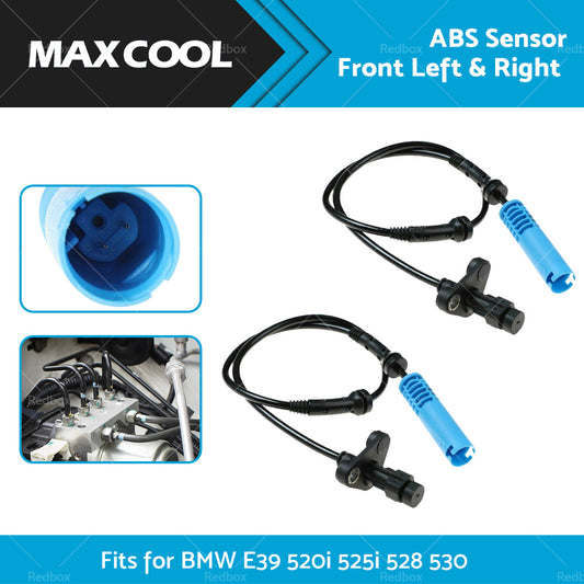 34526756375 2PCS Front ABS Wheel Speed Sensor Suitable for BMW E39 Left  Right