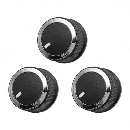 3PCS Heater AC Temperature Control Knob Suitable for Chevrolet Savana