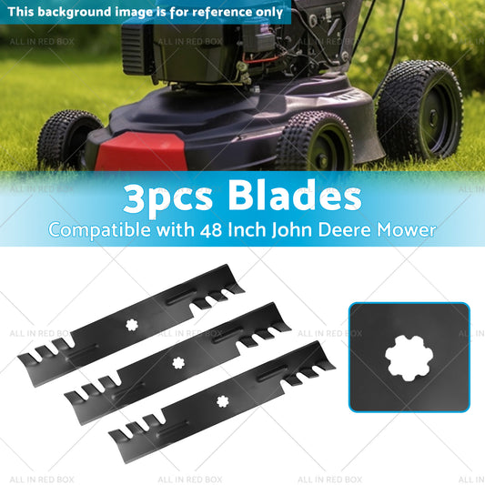 Blade Set for 48 inch  John Deere Mower 155C LA130 LA140 Gx21784 Gx21786 GY20852