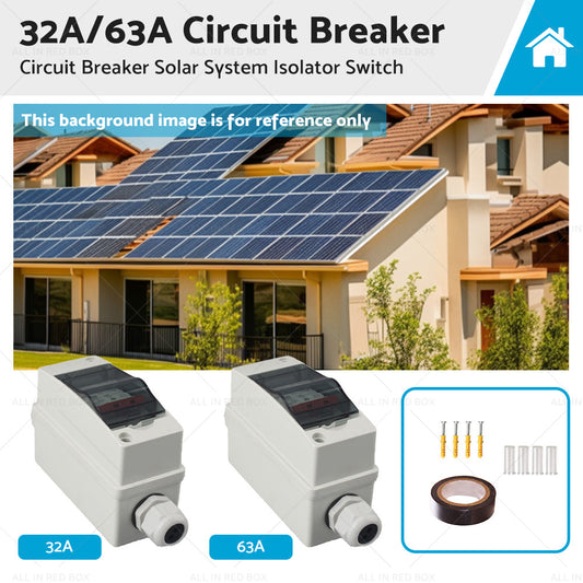 {{ PV Disconnect Box DC500V 32A/63A 2P Circuit Breaker Solar System Isolator Switch }} - Buy Car Parts Online at {{ Kaka Auto Parts }}.