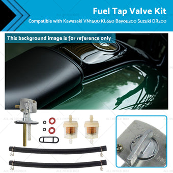compare product 5 16'' Fuel Valve Switch Petcock For Kawasaki VN1500 KL650 Bayou300 Suzuki DR200