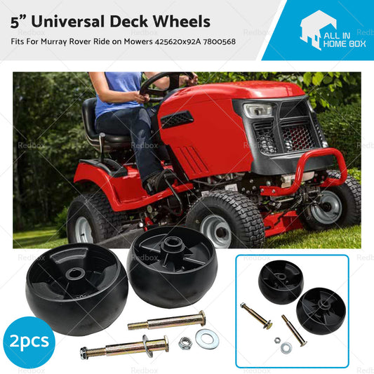{{ 2x 5 inch  Universal Deck Wheels for Murray Rover Ride on Mowers 425620x92A 42581x50D }} - Buy Car Parts Online at {{ Kaka Auto Parts }}.