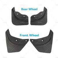 {{ 4Pcs FrontRear Mud Flaps Splash Guards Fender TPE Fits For Tesla Model Y }} - Buy Car Parts Online at {{ Kaka Auto Parts }}.
