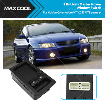 compare product 92111644 Master Power 2 Buttons Window Switch For Holden Commodore VY VZ SS UTE