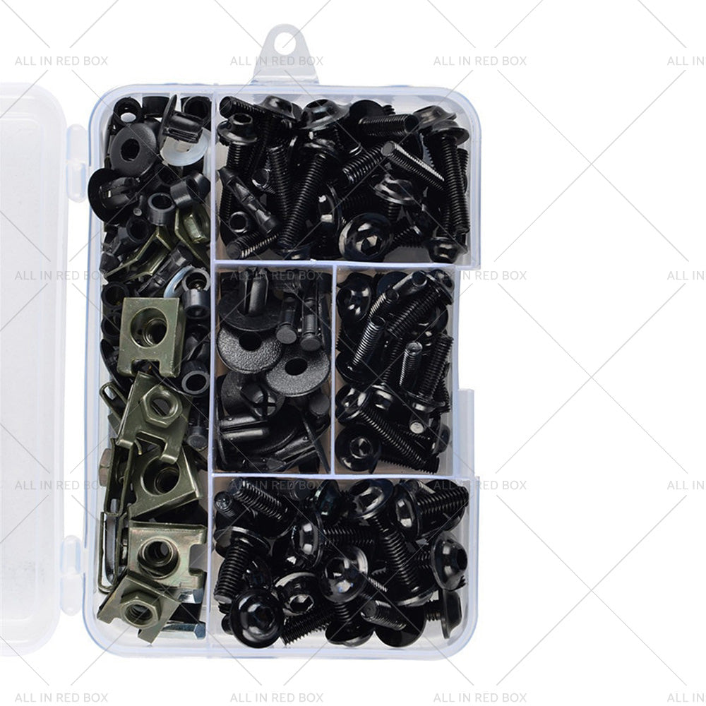 {{ 195PCS Motorcycle Fairing Bolt Body Screw Suitable For Kawasaki Ducati Honda }} - Buy Car Parts Online at {{ Kaka Auto Parts }}.