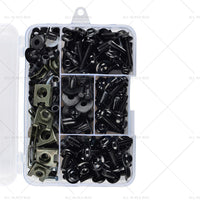 {{ 195PCS Motorcycle Fairing Bolt Body Screw Suitable For Kawasaki Ducati Honda }} - Buy Car Parts Online at {{ Kaka Auto Parts }}.